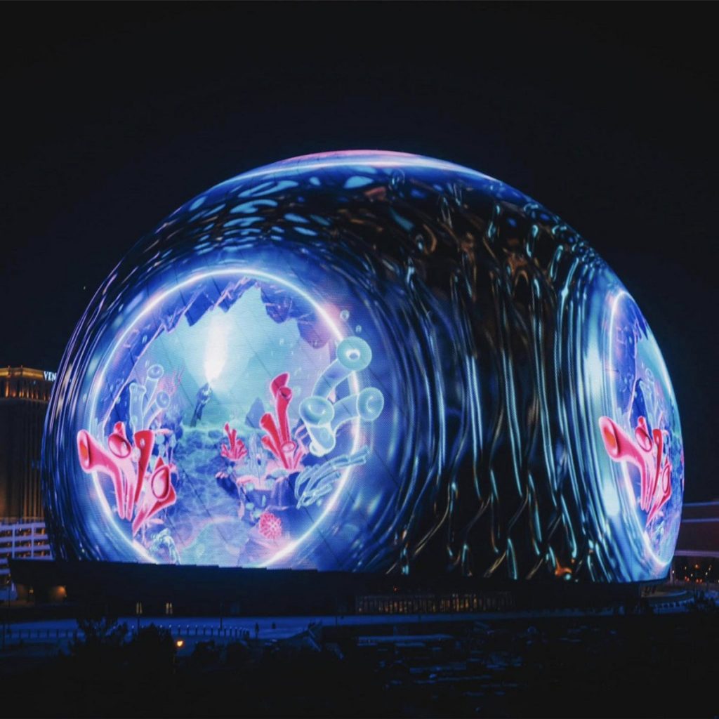 【建築設計】 座落拉斯維加斯的球體表演殿堂MSG Sphere | OLO